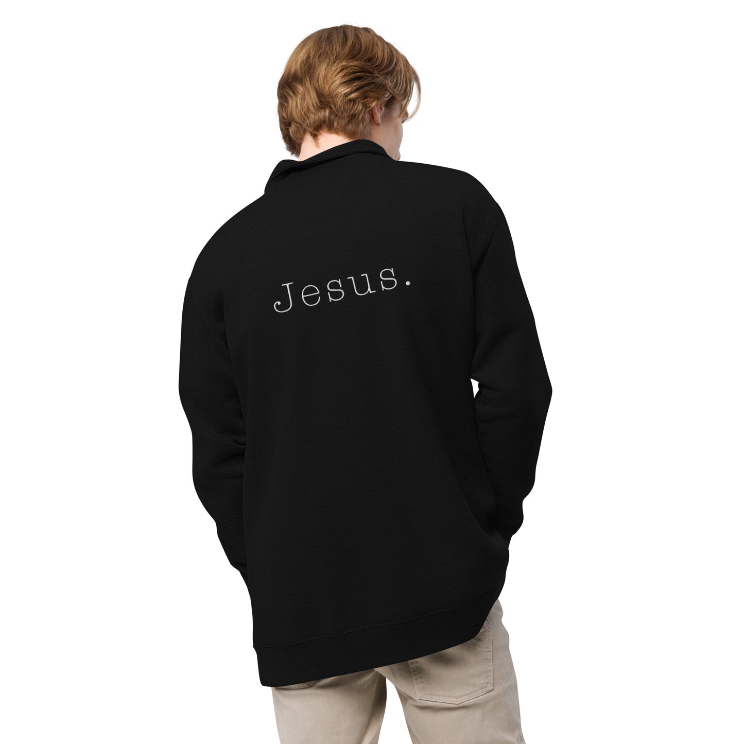 Jesus. Unisex Fleece Pullover | Cotton Heritage