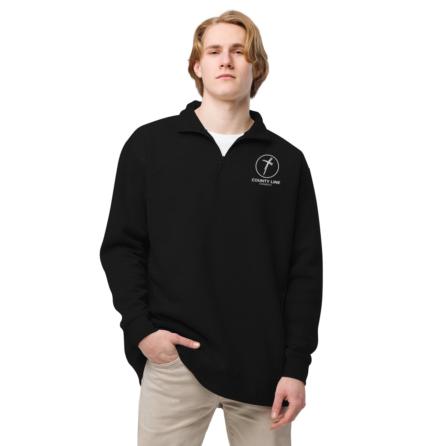 Jesus. Unisex Fleece Pullover | Cotton Heritage